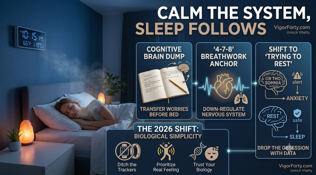 Calm the System, Sleep Follows Breaking the Cycle of High-Stress Biohacking
