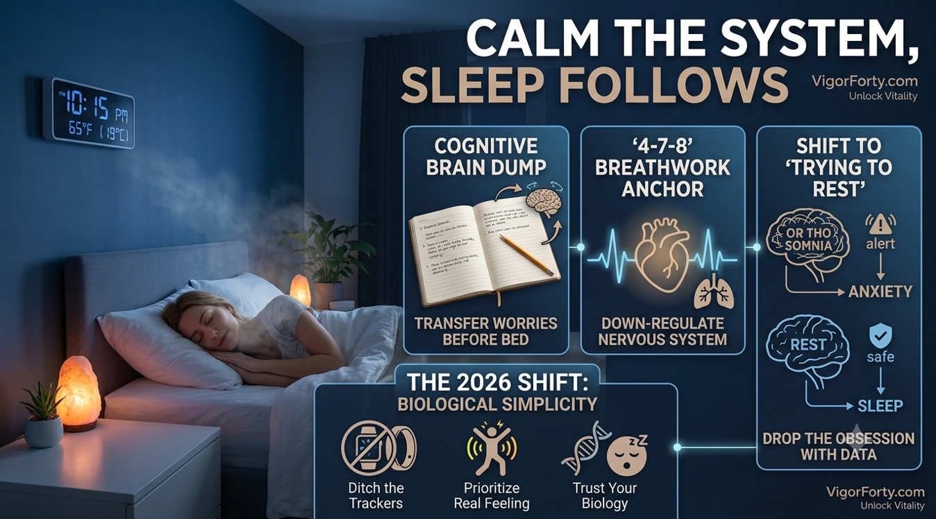 Calm the System, Sleep Follows Breaking the Cycle of High-Stress Biohacking