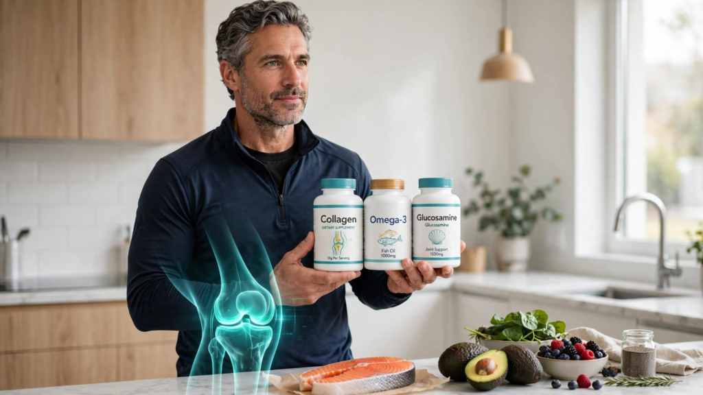 Collagen vs. Glucosamine vs. Omega-3s The 3 Best Supplements for Joint Pain (2026 Update for Men Over 40)