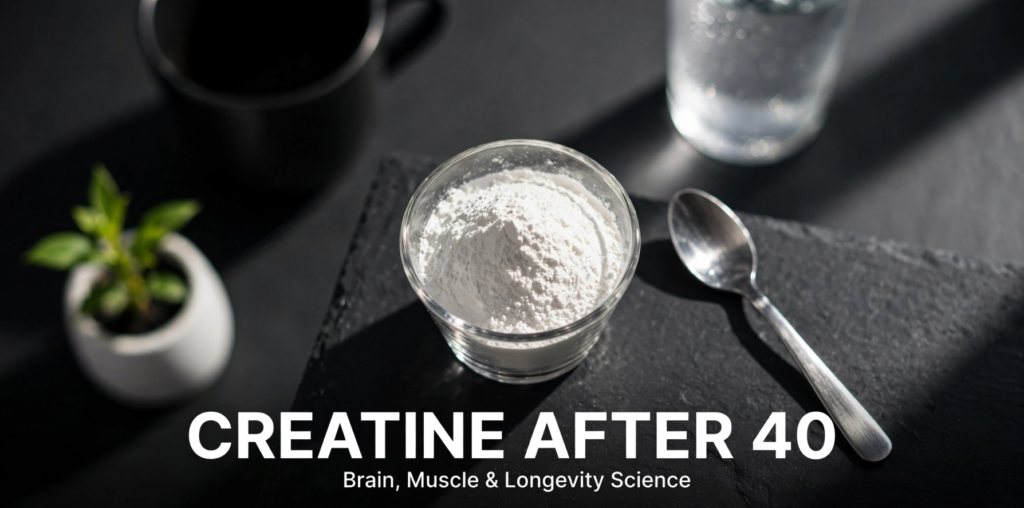 Creatine After 40 Not Just for Bodybuilders—Brain, Muscle, and Longevity Science