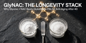 Glycine + NAC The Under-the-Radar Longevity Stack for Glutathione, Detoxification, and Deep Sleep After 40