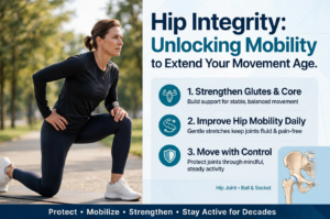 Hip Integrity Unlocking Mobility to Extend Your Movement Age.