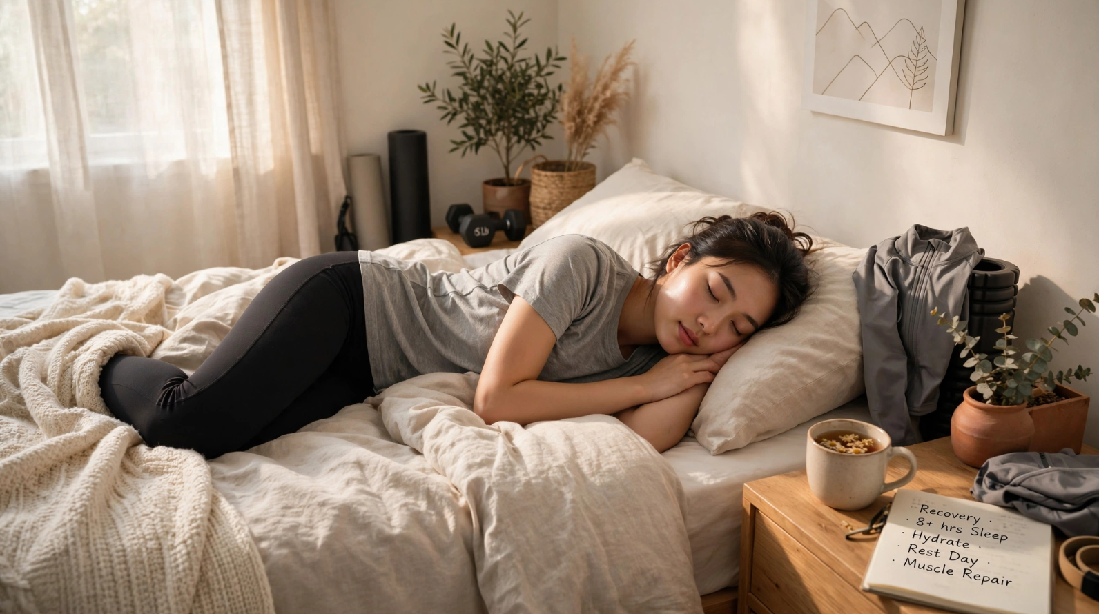 Rest and recovery for muscle growth sleep active recovery nutrition for strength training Americans over 40
