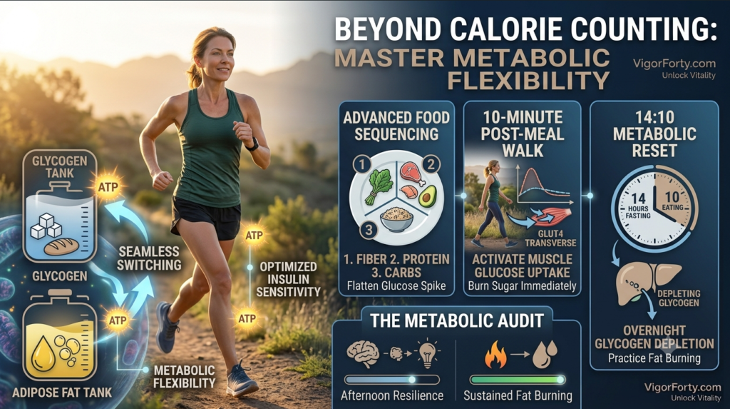 Mastering Metabolic Flexibility to Erase Mid-Day Crashes and Stubborn Fat