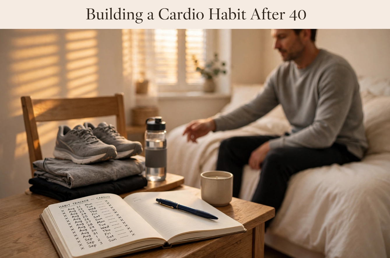 The Complete Guide to Building a Cardio Habit After 40 The Science of Making Exercise Stick for Life