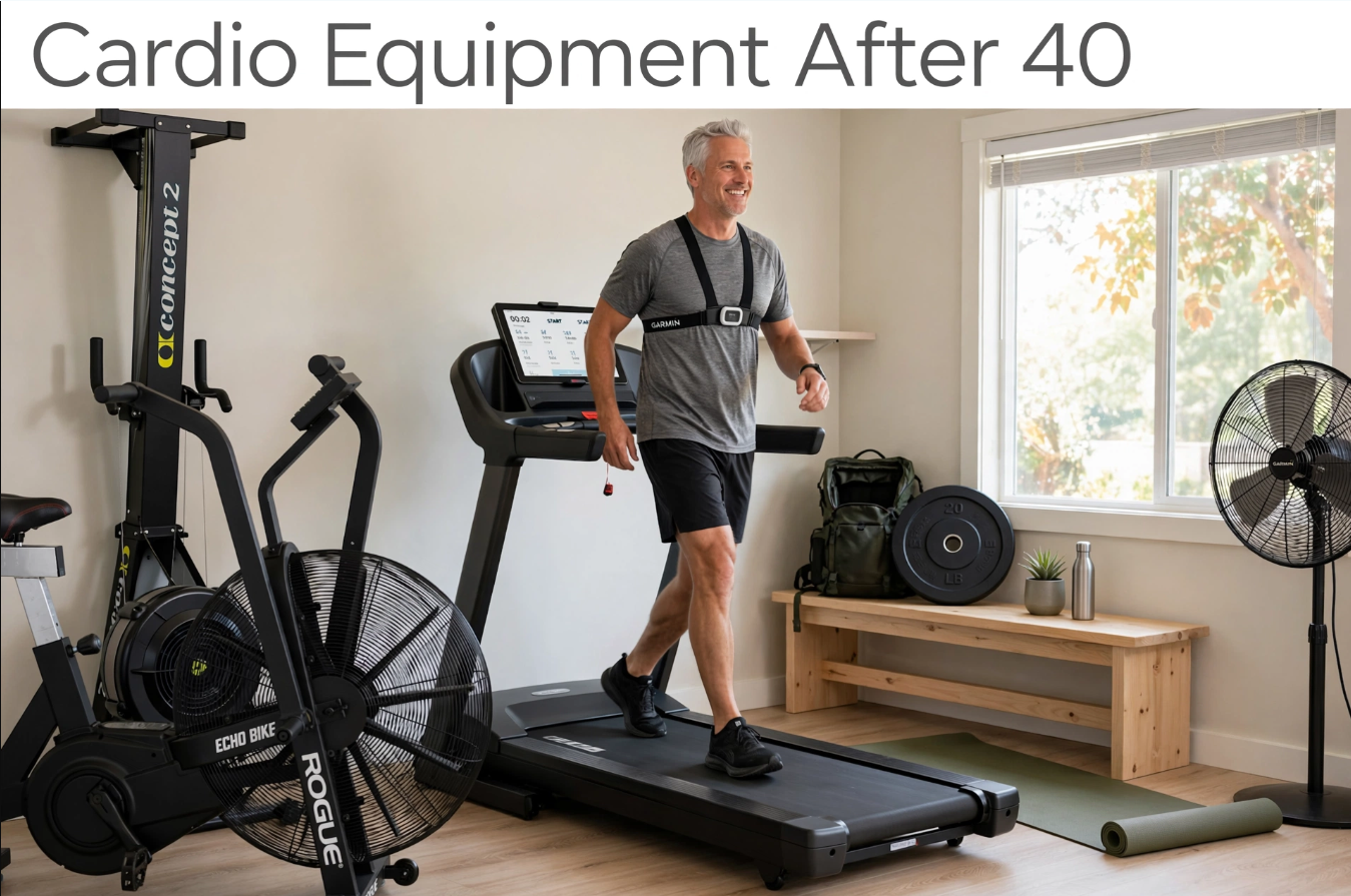 The Complete Guide to Cardio Equipment After 40 Choosing the Best Treadmill, Bike, Rower, or Elliptical for Your Home Gym