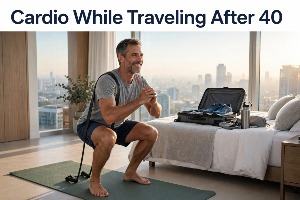 The Complete Guide to Cardio While Traveling After 40 Stay Fit on the Road, in Hotels, and Away from Home