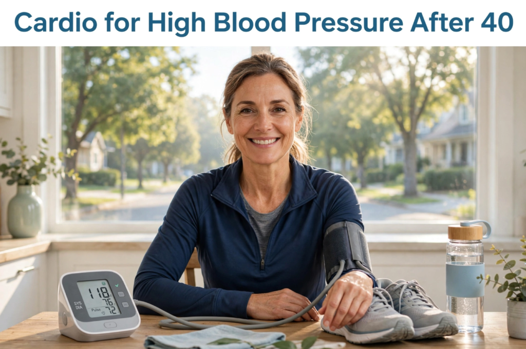 The Complete Guide to Cardio for High Blood Pressure After 40 How Exercise Lowers Your Numbers and Protects Your Heart