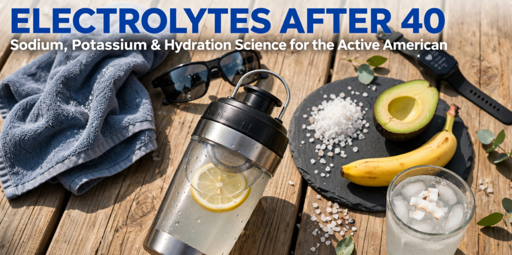 The Complete Guide to Electrolytes for the Active American Over 40 Sodium, Potassium, Magnesium, and Hydration Science