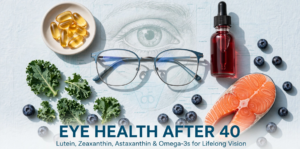 The Complete Guide to Eye Health Lutein, Zeaxanthin, Astaxanthin, and Omega-3s for Protecting Your Vision After 40