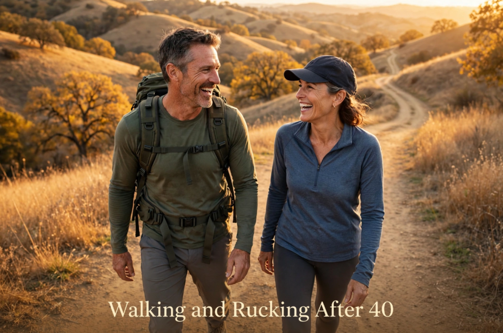 The Complete Guide to Walking and Rucking After 40 The Most Underrated Cardio for Fat Loss, Joint Health, and Longevity