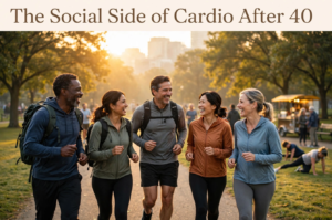 The Complete Guide to the Social Side of Cardio After 40 How Community, Accountability, and Connection Make You Stronger