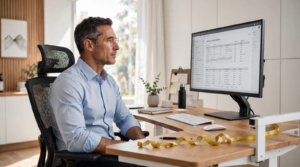 The Desk Chair Evaluation How to Setup Your Home Office to Protect Your Neck, Shoulders, and Upper Back (For Men Over 40)