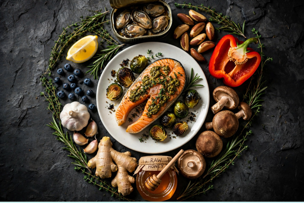 The Immune-Resilient Kitchen Year-Round Foods and Recipes to Fortify Your Body's Defenses