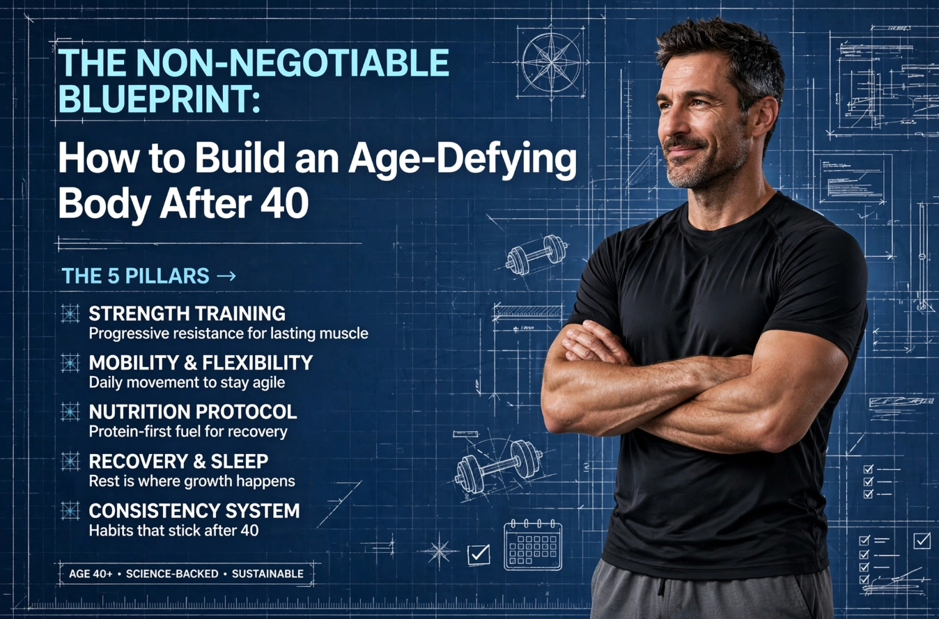 The Non-Negotiable Blueprint How to Build an Age-Defying Body After 40