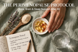 The Perimenopause Supplement Protocol Bone, Brain, and Sleep Support for American Women Over 40