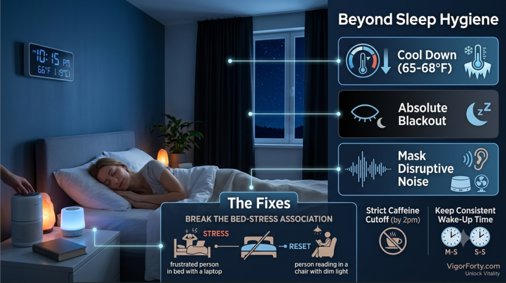 Why Your Bedroom Is Keeping You Tired (And How to Fix It)